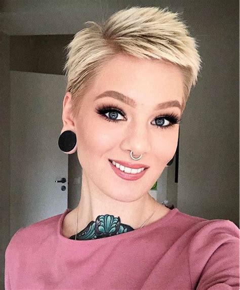 Pixie Cut With Shaved Sides Black Hair Fashion Style