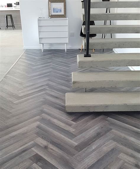 Project Authentic Herringbone Grey Wash Cape Town Residential Finfloor