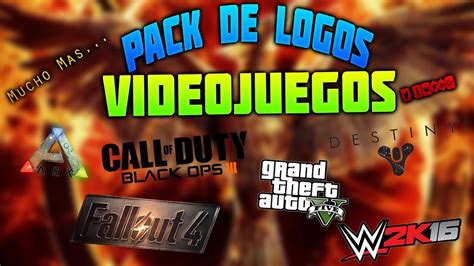 Ver más ideas sobre logos de videojuegos, logo del juego, logotipo artístico. PACK DE LOGOS DE VIDEOJUEGOS (PNG) - YouTube
