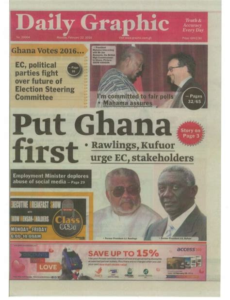 Ogfh Daily Graphic Accra Ghana February 16 2016pdf