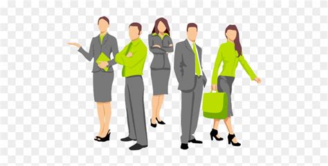 Business People High Quality Clipart Group Working Together Png