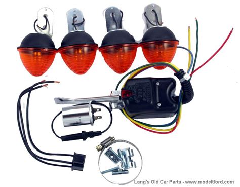 Model T Directional Turn Signal Kit With Lights Volt T Sign Kit