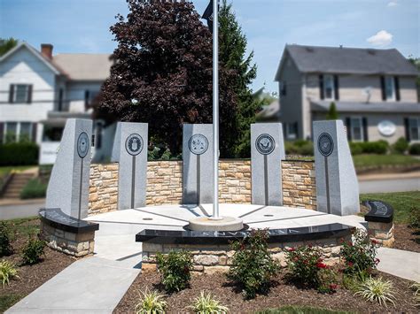 Bridgeport Veterans Memorial Monuments | Picture This On Granite