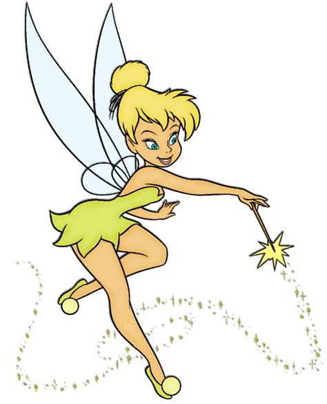 Disney Tinkerbell Clipart Wikiclipart Tinkerbell Clipart Blanco Y