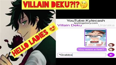 My Hero Academia Groupchat Villian Deku🤩🤔 Youtube