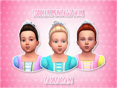 ⏩ Toddler Princess Hair ⏪ ⏩ I Converted These Cute Buns With Tiaras On