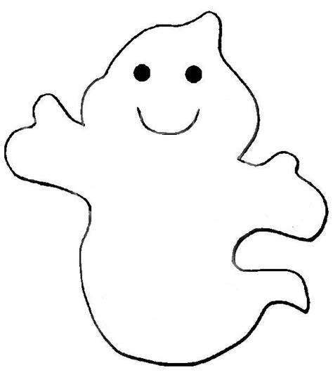 Free Ghost Template Printable Halloween Art Ghost Template