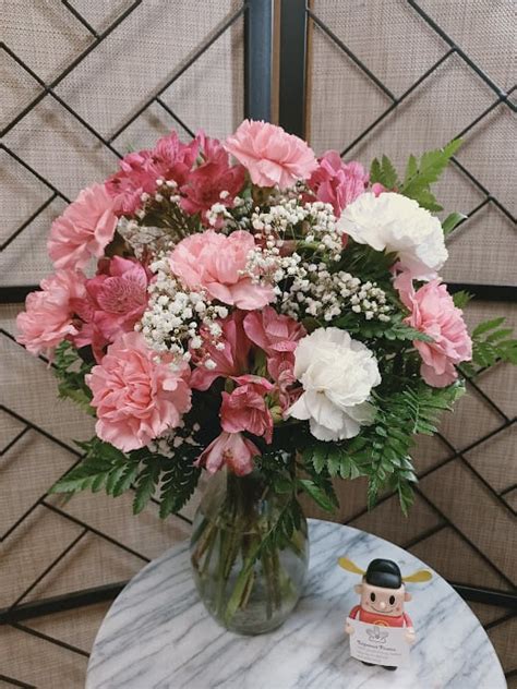 Pink Champagne Bouquet In Orlando Fl Edgewood Flowers