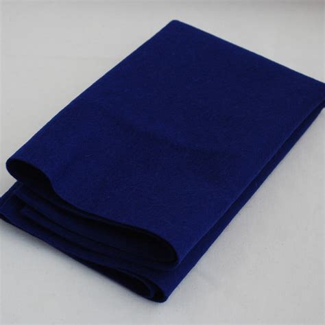 100 Wool Felt Fabric Approx 1mm Thick Royal Blue Orientaldirect