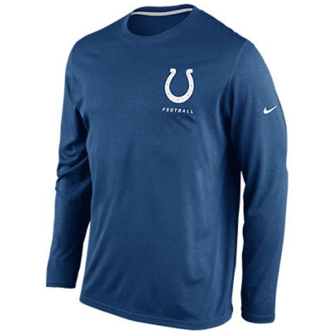 Shop men's suits & tuxedos at j.crew. Nike Mens Long Sleeve Indianapolis Colts Drifit Tshirt in ...