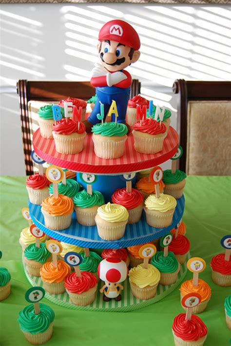 I made this cake for my boyfriend's 20th birthday. How To Make A Super Mario Birthday Cake