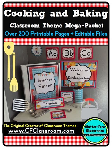 Cooking Baking Themed Classroom Ideas Photos Tips And More