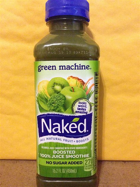 Amazon Com Naked Smoothie Green Machine Fl Oz Pack Fruit Juices Grocery Gourmet
