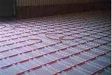 Photos of Floor Heat Panels
