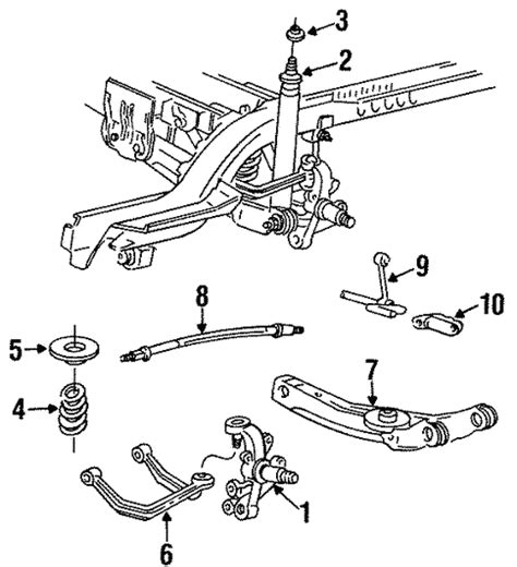 Rear Suspension For 1997 Ford Taurus