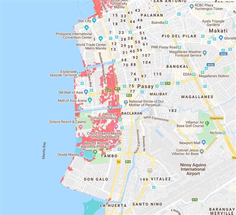 All The Areas In Metro Manila That Could Be Underwater By 2050