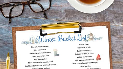 65 Fun Winter Bucket List Ideas Hello Little Home