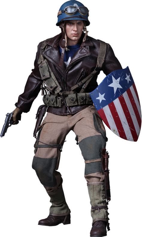 Hot Toys Captain America - Rescue Version Sixth Scale Figure | Captain america, Captain, Captain ...