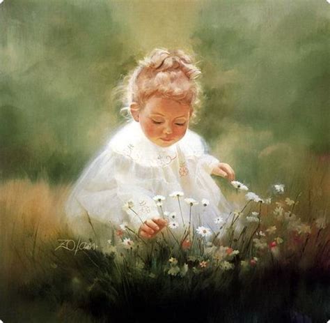 20 Beautiful Baby Oil Paintings For Your Inspiration Gardens