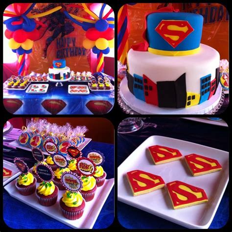 Superman Birthday Superman Birthday Party Mens Birthday Party