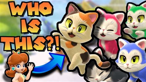 Who Is The Secret Cat In Bowser S Fury Mario D World New Characters