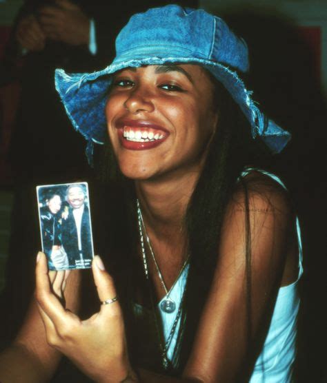 24 Aaliyah Signing Blue Hat Ideas In 2021 Aaliyah Aaliyah Haughton