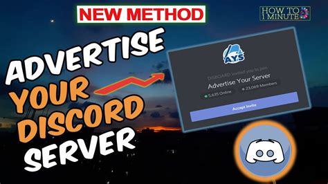 How To Advertise Your Discord Server 2024 Youtube