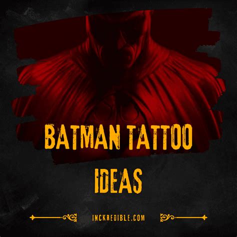 Best Batman Tattoo Ideas Tattootab