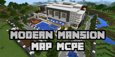 Modern Mansion Map Minecraft Image To U