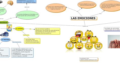 Las Emociones Y El Desarrollo Emocional Mapa Cognitivo De Las Emociones