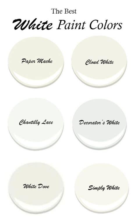 Top 9 White Paint Colors White Paint Colors Best Whit
