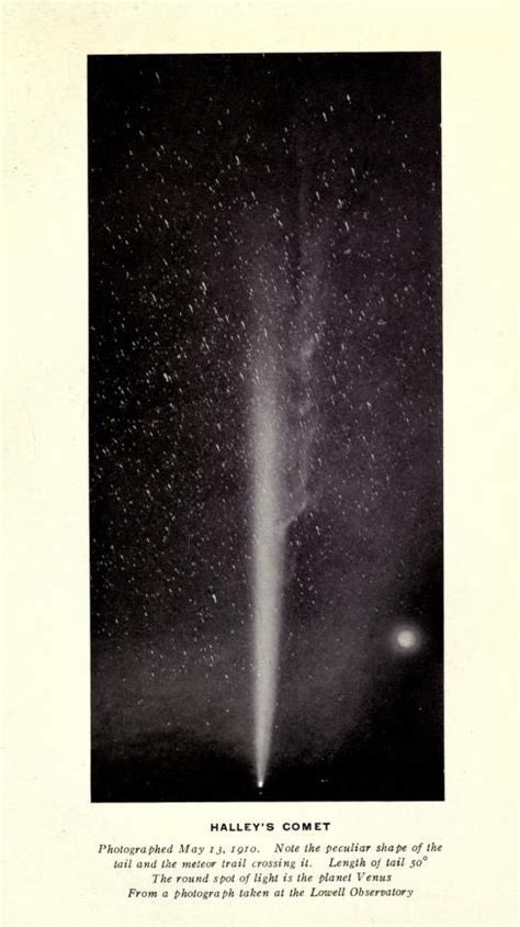 Halleys Comet The Essence Of Astronomy Edward W Price 1914