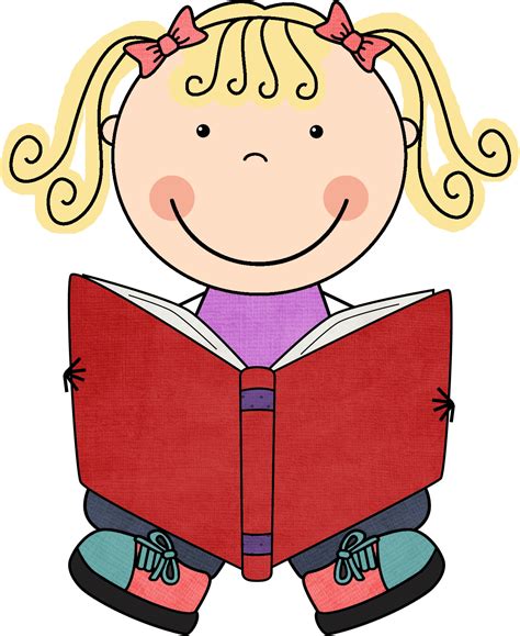 Child Reading Clipart Clip Art Library
