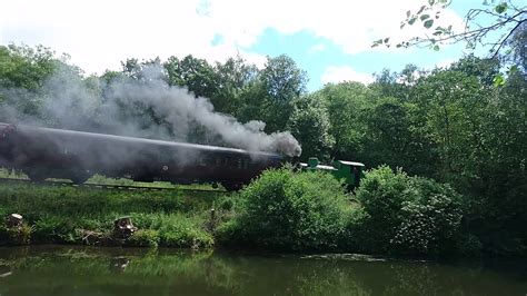Steam Train On The Churnet Valley Railway Youtube