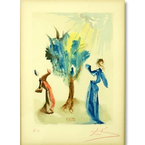 Salvador Dalí Spanish 19041989 Color Litho Kodner Auctions
