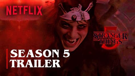 Stranger Things 5 Trailer Vampire Eddie First Look 2024 Season 5 Netflix Youtube In 2022