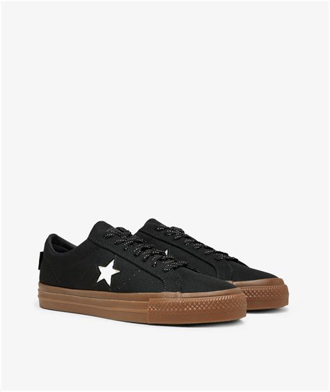 Norse Store Shipping Worldwide Converse One Star Pro Ox Black White