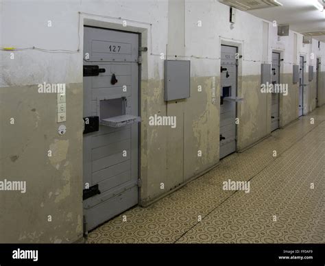 Hallway With Cell Doors In Stasi Prison Berlin Stock Photo Alamy