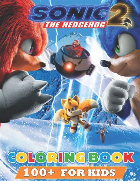 Buy Sónic 2 Coloring Book 2022 New Edition Sónic The Hedgehog