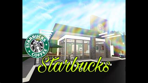 81k Starbucks Coffie🤯roblox Bloxburg Youtube