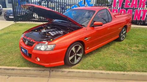 2006 Holden Commodore Ss Thunder Ute 60l Manual V8 Powerhouse