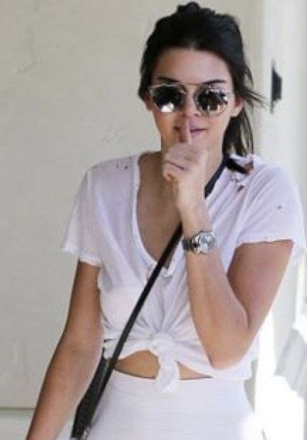 Kendall Jenner Wearing A Rolex Datejust Celebrity Sunglasses Kendall Jenner Style Kendall Jenner