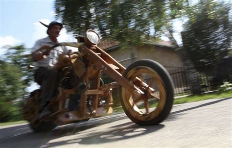 Texas Rider News Motorcycle Enthusiast Builds His Dream Chopper Out Of