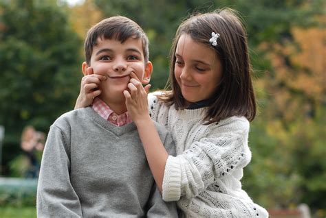 Cute Brother Sister Photo At Morningstar Mill In Thorald Ontario