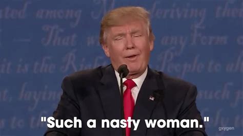 Watch The Internet Hilariously Erupted After Trumps Nasty Woman
