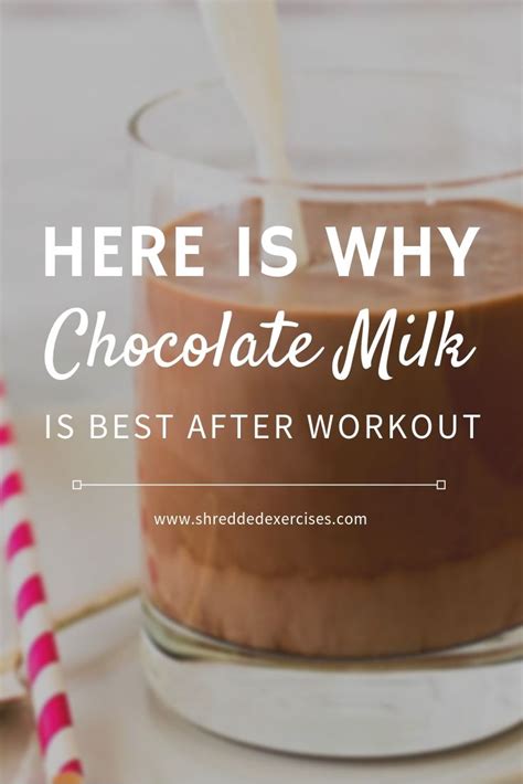 Chocolate Milk Is Better Than Supplements For Post Exercise Recovery