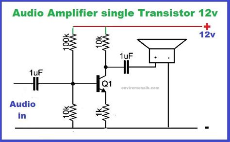 100w guitar amplifier mk ii. Single Transistor Amplifier Circuit in 2020 | Audio amplifier, Amplifier, Electronic circuit ...