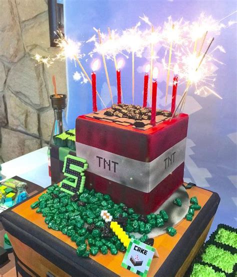 Fiesta De Minecraft Cumpleaños Infantil Tips De Madre