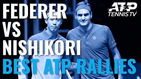 Roger Federer V Kei Nishikori Best Atp Shots And Rallies Youtube
