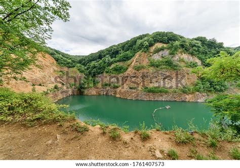Beautiful Lake Ledinci Serbian Ledinacko Jezero Stock Photo 1761407573